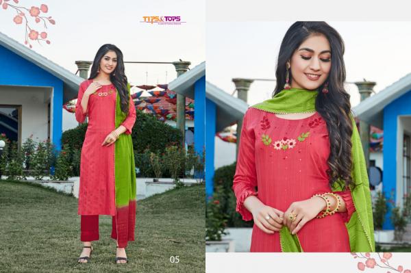 Tips & Tops Mahira 4 Designer Festive Wear Readymade Salwar 